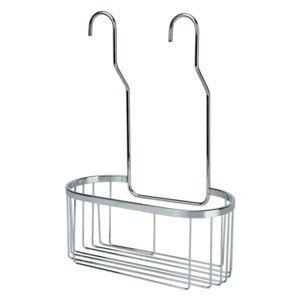 Oval Shower Basket C08 to hang on the faucet AISI 304 Chromed