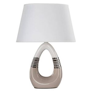 Stolna lampa ROMANO 1xE27/60W/230V bijela/bež