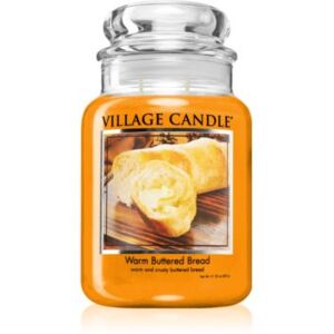 Village Candle Warm Buttered Bread mirisna svijeća (Glass Lid) 602 g