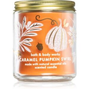 Bath & Body Works Caramel Pumpkin Swirl mirisna svijeća 198 g
