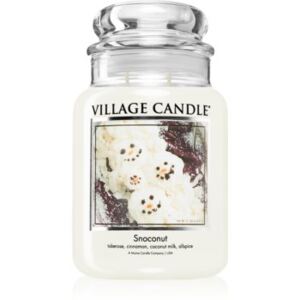 Village Candle Snoconut mirisna svijeća (Glass Lid) 602 g