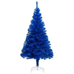 Umjetno božićno drvce sa stalkom plavo 180 cm PVC
