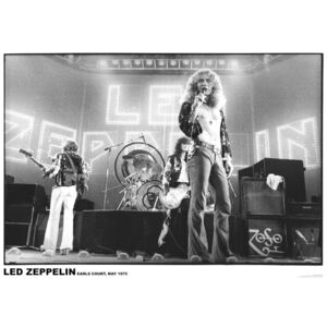 Poster Led Zeppelin - Earls Court May 1975, (59.4 x 84.1 cm)