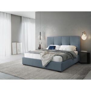 Krevet sa spremnikom Sage - Svjetlo Plava
