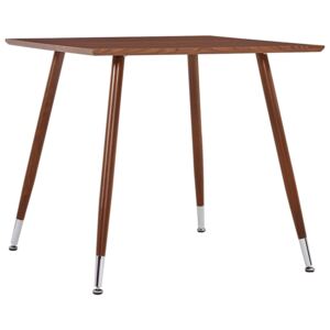 VidaXL Blagovaonski stol smeđi 80,5 x 80,5 x 73 cm MDF