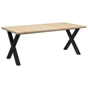 VidaXL Blagovaonski stol od borovine 200 x 100 x 76 cm