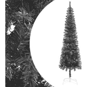 VidaXL Usko božićno drvce crno 150 cm