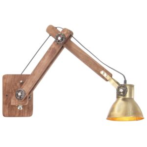 VidaXL Zidna svjetiljka u industrijskom stilu mjedena okrugla E27