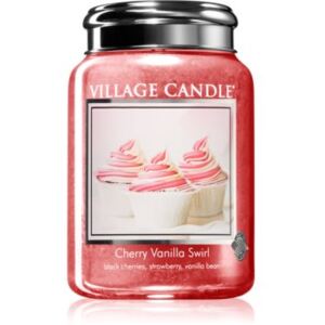 Village Candle Cherry Vanilla Swirl mirisna svijeća 602 g