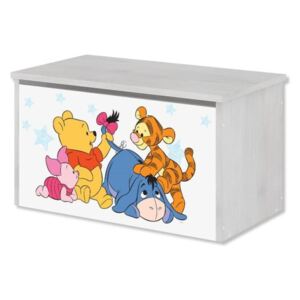 Drvena škrinja za Disneyjeve igračke - Winnie the Pooh i prijatelji toy chest baby