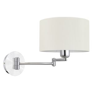 EGLO 88563 - Zidna svjetiljka za prigušivanje HALVA 1 x E27/60W bijela