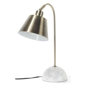 Stolna svjetiljka YZ1934 Mesing + bijela