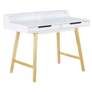 Uredski stol YZ3815 Bijela + smeđa
