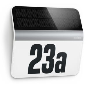 STEINEL 007140 - LED Solarni kućni broj XSolar LH-N LED/0,03W nehrđajući čelik IP44