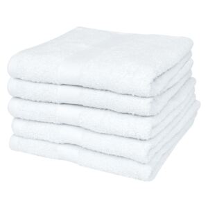 VidaXL Set hotelskih pamučnih ručnika 25 kom 400 gsm 80x200 cm bijeli