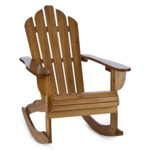 Blumfeldt Rushmore, smeđa, fotelja za ljuljanje, vrtna stolica, adirondack, 71x95x105cm