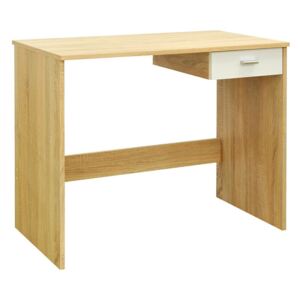 Simply radni stol 90x52x74 cm natur/bijeli
