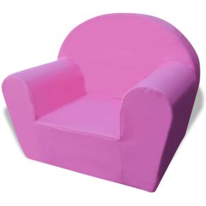 VidaXL Dječja fotelja ružičasta