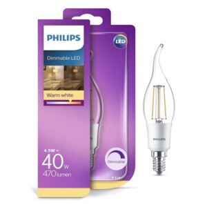 LED žarulja za prigušivanje Philips BA35 E14/5W/230V 2700K