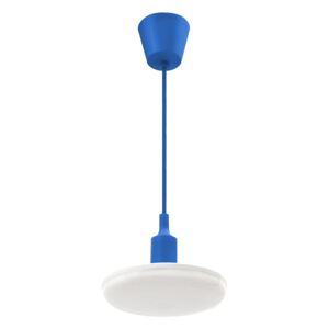 LED luster na sajli ALBENE 1xLED/18W/230V plava
