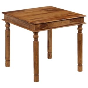 VidaXL Blagovaonski stol od masivnog drva šišama 80 x 80 x 77 cm