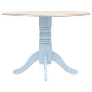 VidaXL Blagovaonski stol sivo-smeđi 106 cm od masivnog drva kaučukovca