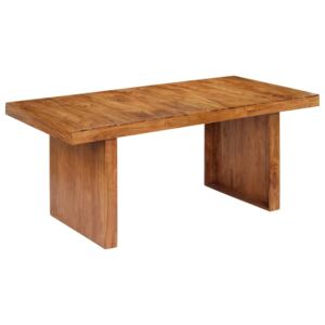 VidaXL Blagovaonski stol od masivnog bagremovog drva 180 x 90 x 75 cm