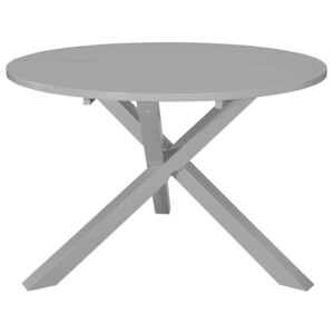 VidaXL Blagovaonski stol sivi 120 x 75 cm MDF