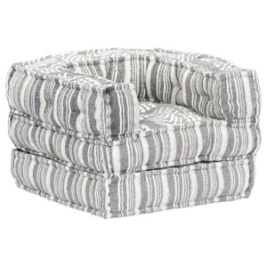VidaXL Modularna sofa od tkanine prugasta