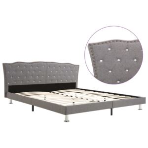 VidaXL Okvir za krevet od tkanine svjetlosivi 180 x 200 cm