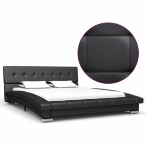 VidaXL Okvir za krevet od umjetne kože crni 200 x 120 cm