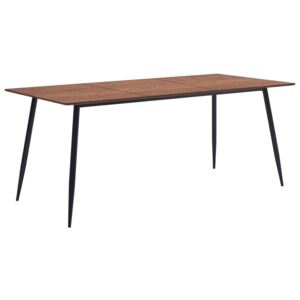 VidaXL Blagovaonski stol smeđi 180 x 90 x 75 cm MDF