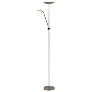 VidaXL Stojeća svjetiljka 16 W srebrna 180 cm