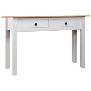 VidaXL Konzolni stol od borovine bijeli 100x40x73 cm asortiman Panama