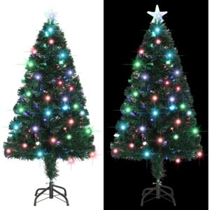 VidaXL Umjetno božićno drvce sa stalkom LED 120 cm 135 grana