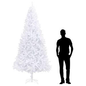 VidaXL Umjetno božićno drvce 300 cm bijelo