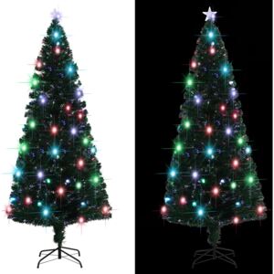 VidaXL Umjetno božićno drvce sa stalkom LED 210 cm 280 grančica