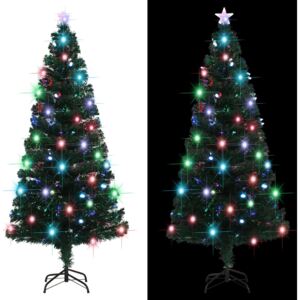 VidaXL Umjetno božićno drvce sa stalkom LED 180 cm 220 grančica