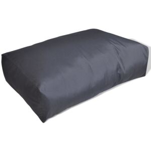 VidaXL Sivi tapecirani jastuk za naslon 60 x 40 x 20 cm