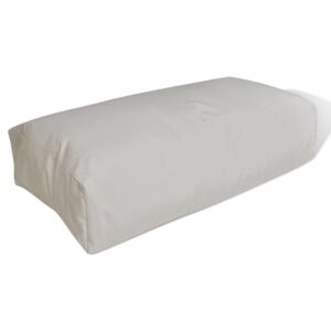 VidaXL Bijeli tapecirani jastuk za naslon 80 x 40 x 20 cm