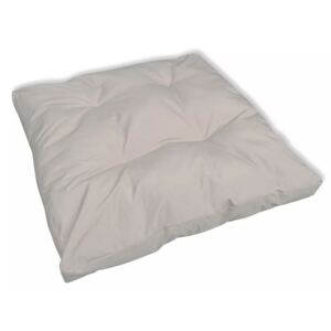 VidaXL Bijeli tapecirani jastuk za sjedalo 80 x 80 x 10 cm