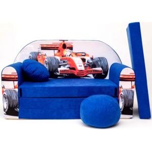 Dječja sofa Velka Formula plava