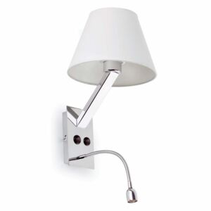 FARO 68506 - LED Zidna svjetiljka MOMA 1xE27/60W/100-240V + 1xLED/1W