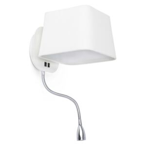 FARO 29950 - LED Zidna svjetiljka SWEET 1xE27/15W/230V + LED/1W