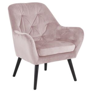 Fotelja NJ1586, Boja: Dusty roza