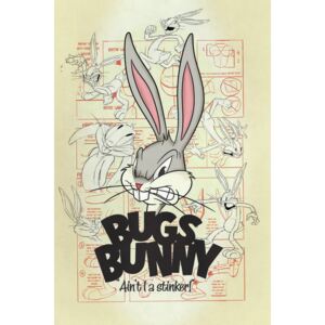 Looney Tunes - Bugs Bunny, (85 x 128 cm)
