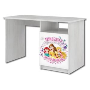 Dječji stol - Disney princeze - dekor norveškog bora Desk princesses