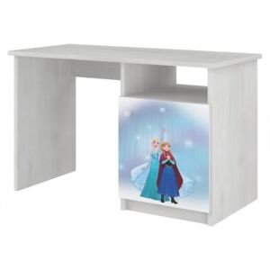 Dječji stol - Ledeno kraljevstvo - dekor norveškog bora Desk Frozen