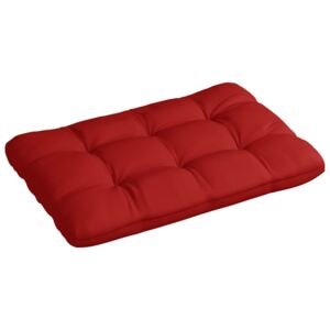 VidaXL Paletni jastuk crveni 120 x 80 x 12 cm od tkanine