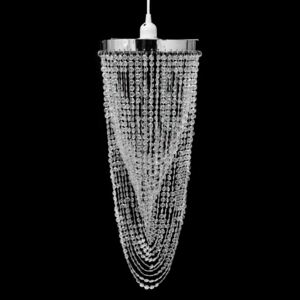 VidaXL Viseći kristalni luster, 22 x 58 cm